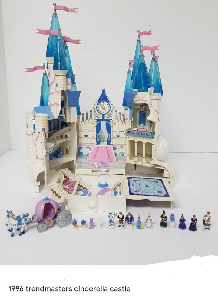 1996 trendmasters cinderella castle sales