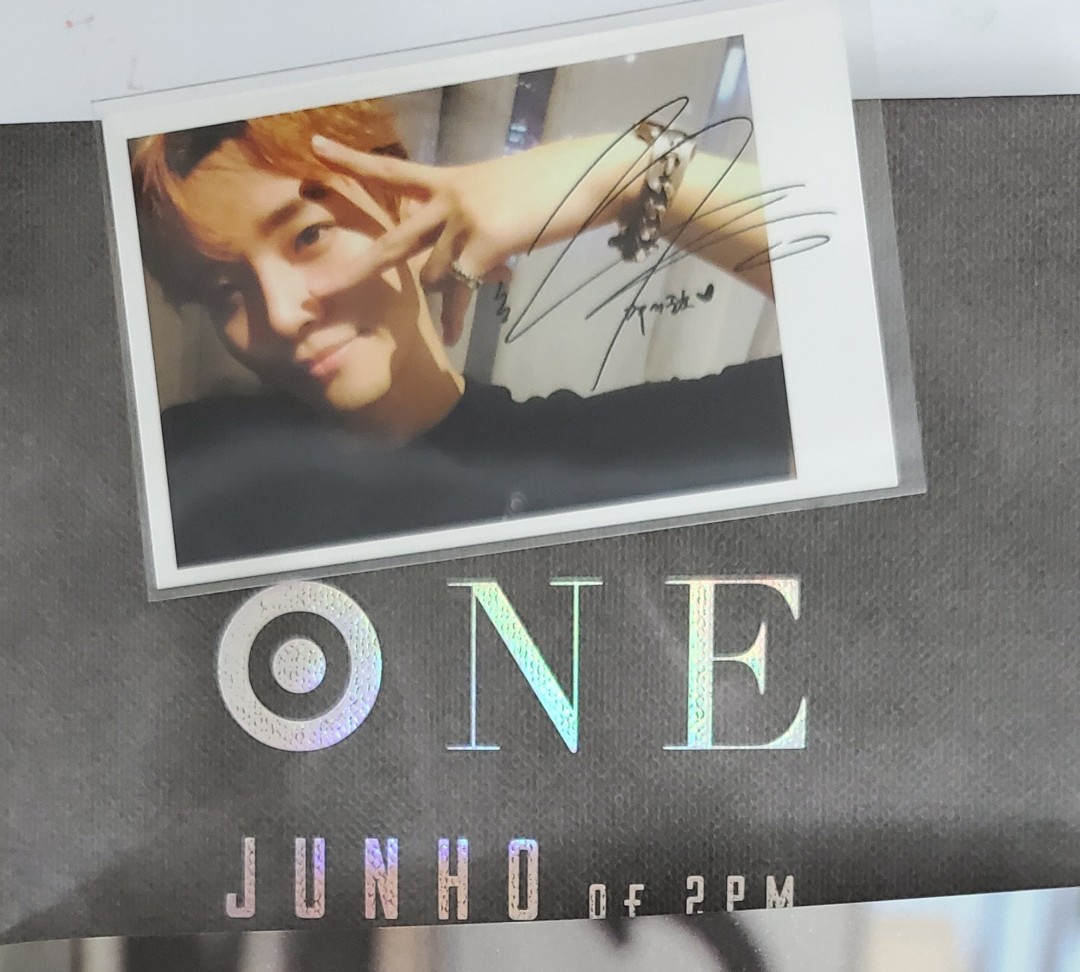 2PM Junho ONE album, 興趣及遊戲, 收藏品及紀念品, 韓流- Carousell