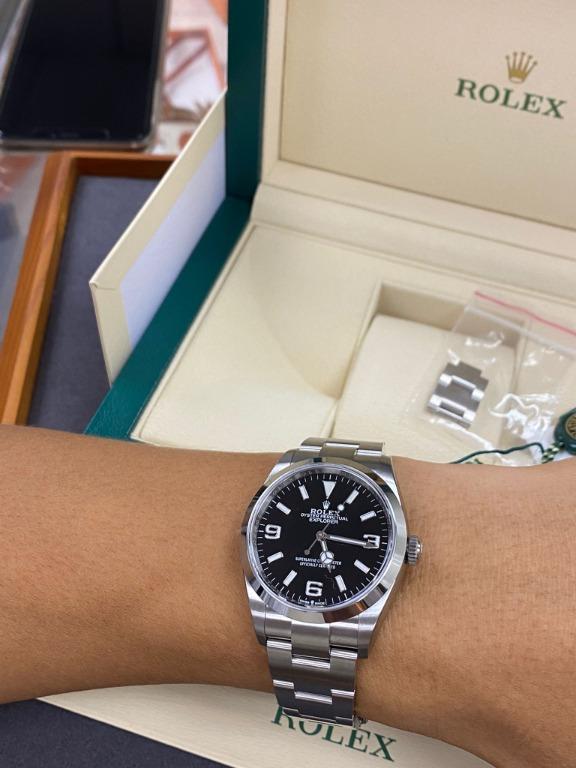 優惠大放送3 6 9 Rolex最新款explorer 36mm 名牌 手錶 Carousell