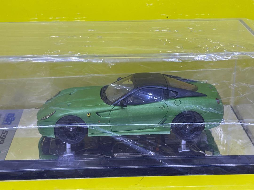 清屋平讓極罕有絕版BBR Models 1:43 Ferrari 599 綠色意大利製