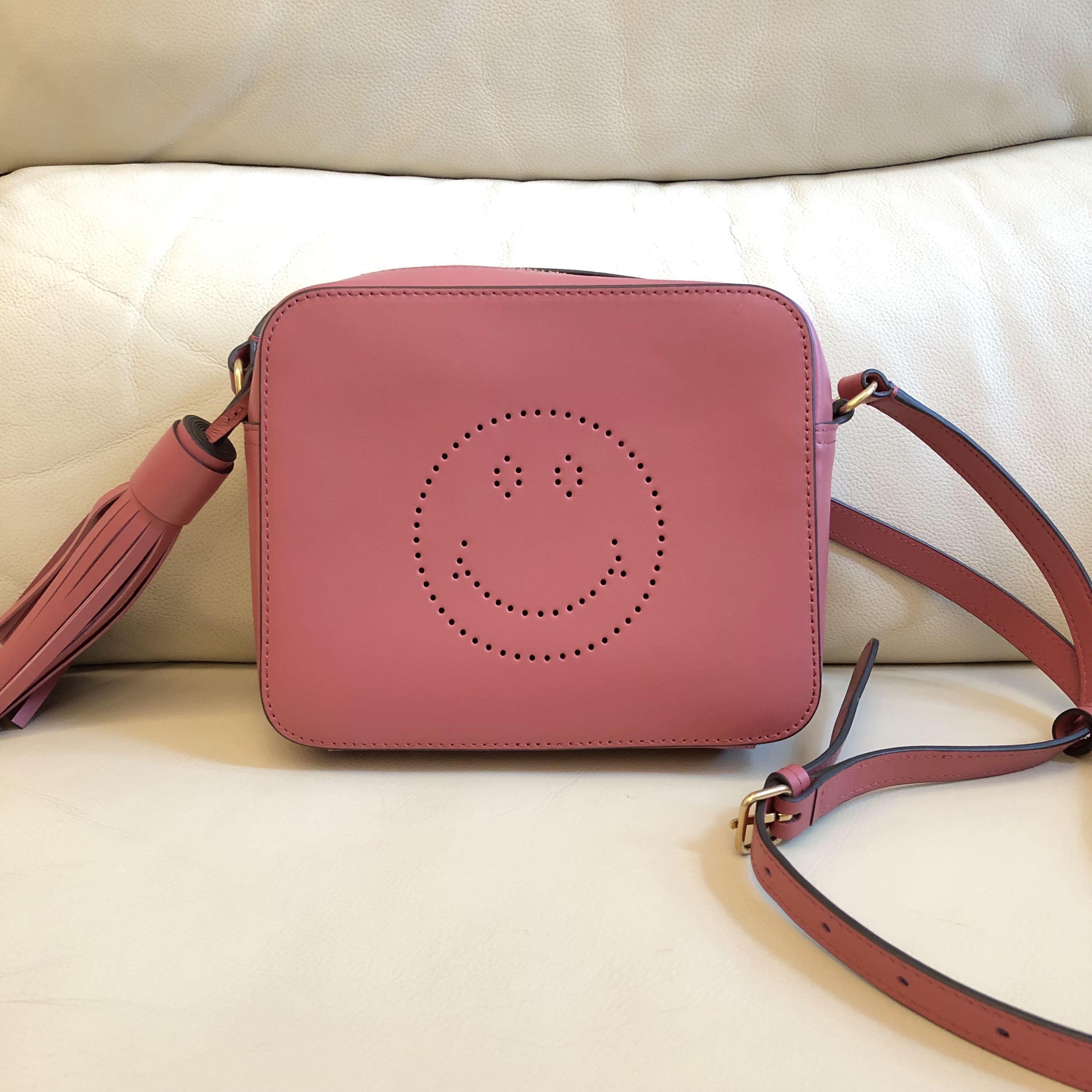 Anya hindmarch smiley outlet crossbody