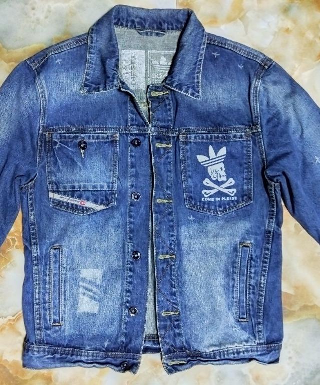 Adidas diesel cheap denim jacket