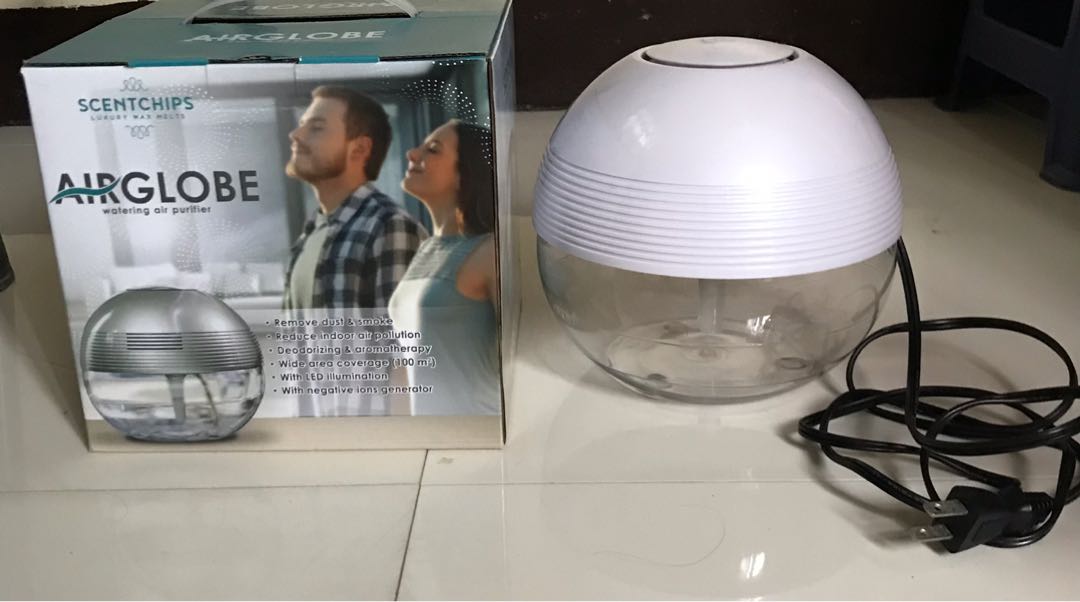 Airglobe watering sales air purifier
