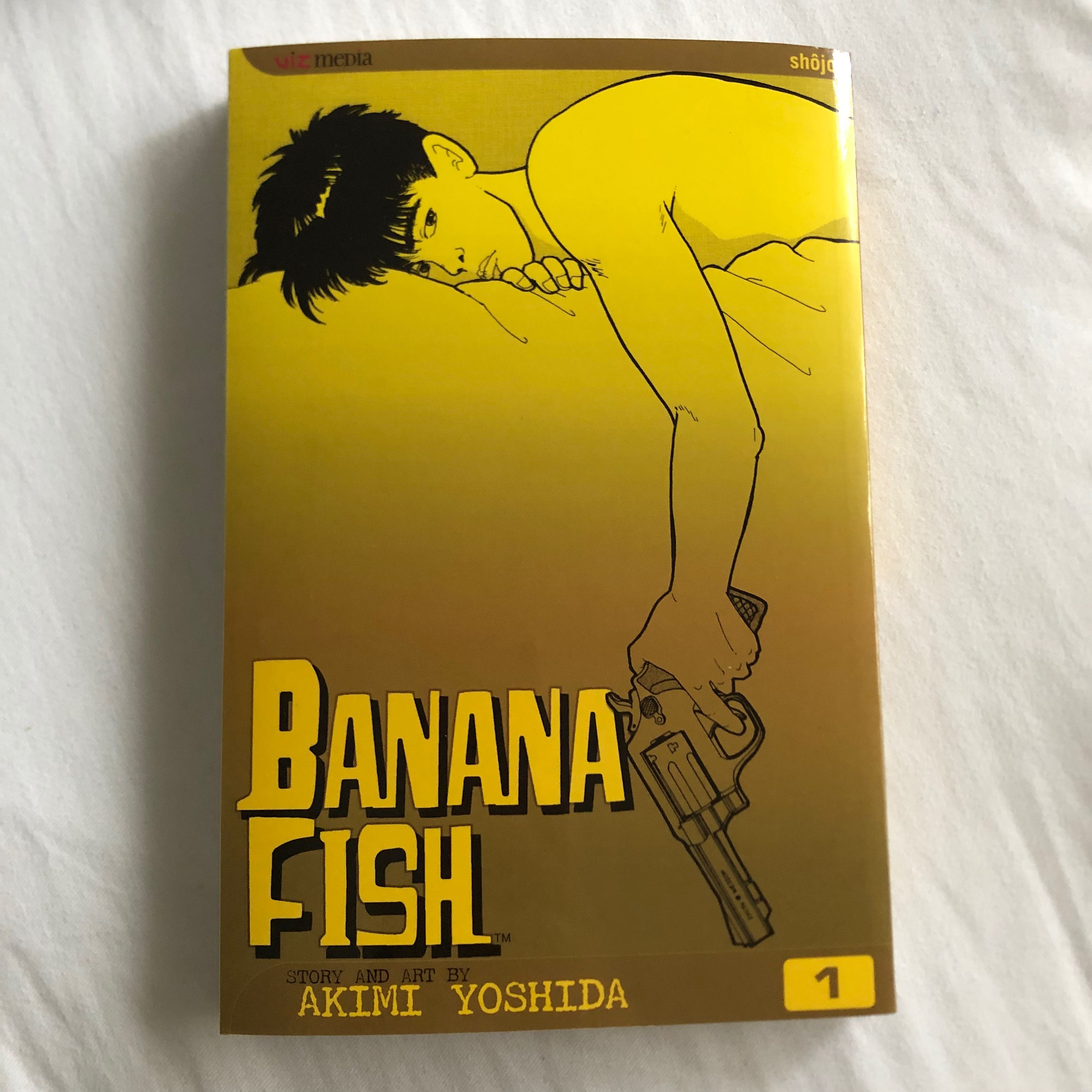 Banana Fish Volume 1 Manga Books Stationery Comics Manga On Carousell
