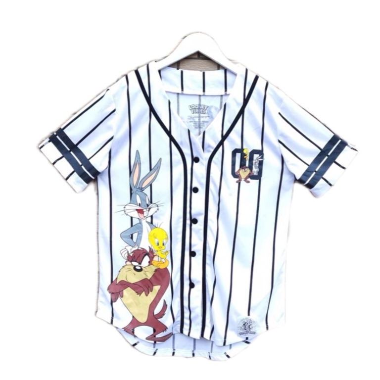 Looney tunes baseball jersey on sale