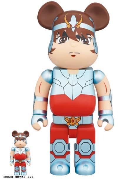 Bearbrick 聖鬥士星矢400% + 100%, 興趣及遊戲, 玩具& 遊戲類