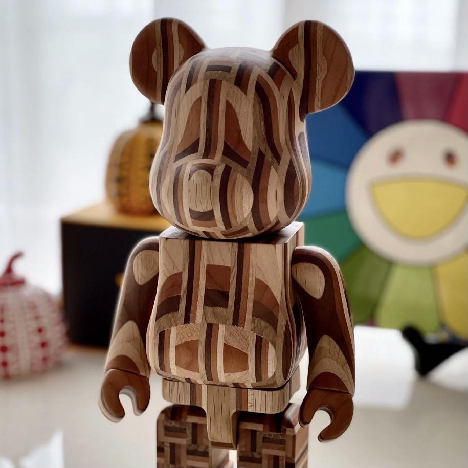 BE@RBRICK ベアブリック カリモク 寄木 2nd 400％