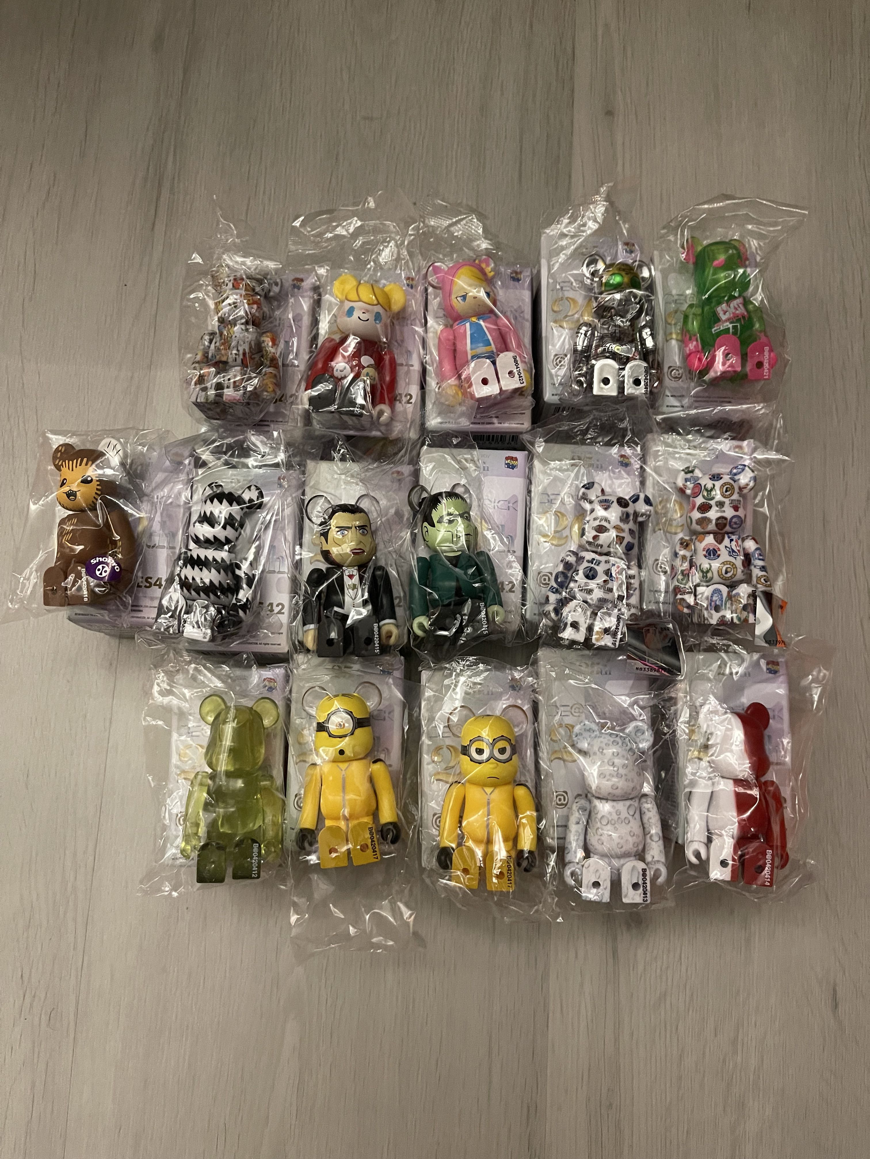 Bearbrick series 42 Full 16 pieces set with secret be@rbrick