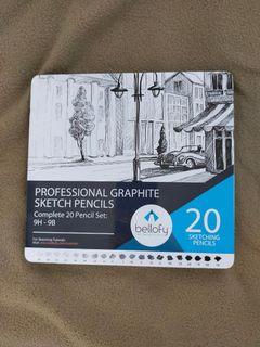 Bellofly Sketch Pencil w Sketchbook