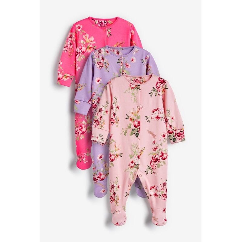 BN NEXT Floral Sleepsuit Babies Kids Babies Kids Fashion on