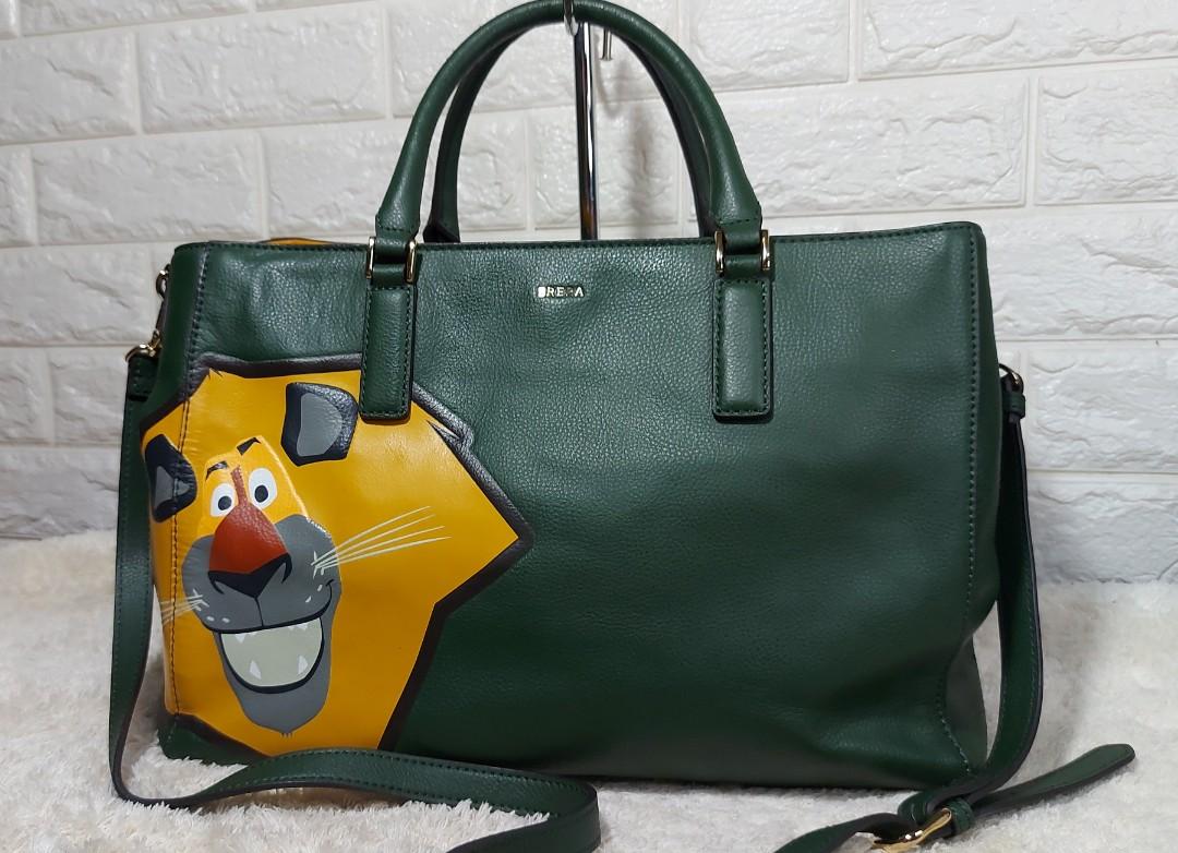 🎁Original BRERA Italy Art Fever green 2 Way bag, Luxury, Bags & Wallets on  Carousell