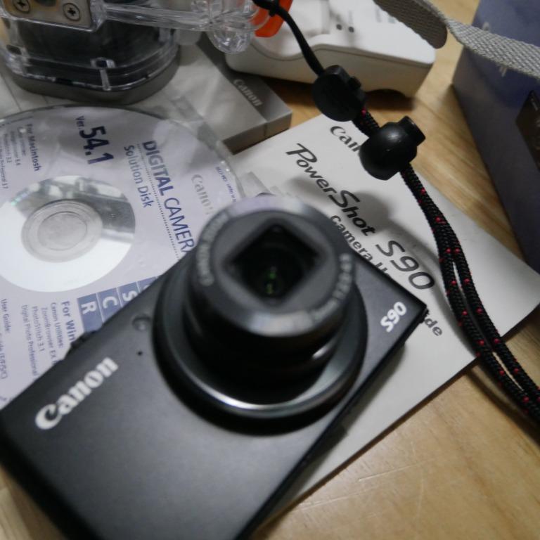 CANON UNDERWATER CAMERA EXCELLENT CONDITION (Category: Cameras) located in Manila. Submitted by 09179950700 (Listing ID 1116129366, Image 2). Description: Camera and Housing both in PRISTINE CONDITION Shoots in RAW Canon Powershot S90 in Box with Manual, Battery, Battery Charger Underwater Housing (Open Box) with Manual, Lanyard, Light Diffuser .