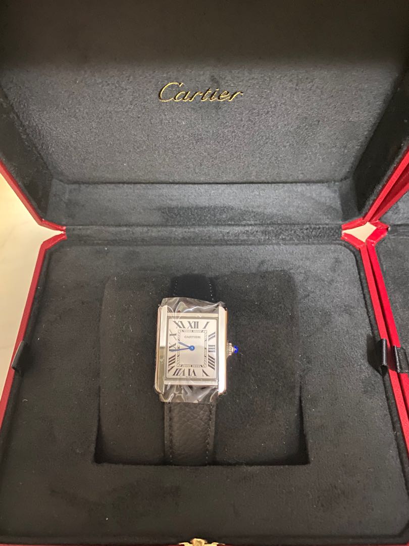 Cartier Watch MON TANK SOLO PM ACIER 