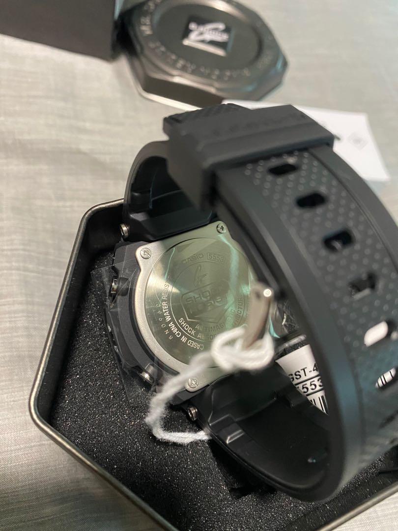 G shock silver and black on sale