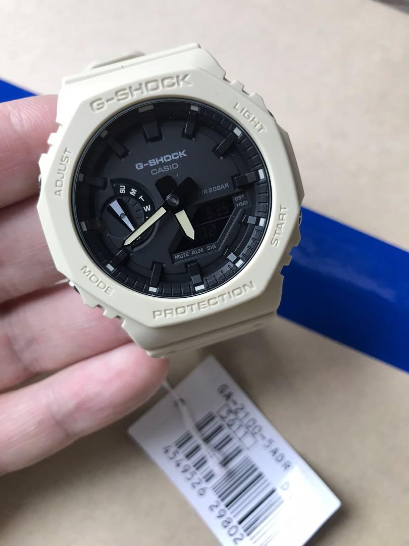 Casioak GA2100-5 GA2100-5A (Category: Men's Watches) located in Manila. Submitted by seikowatchfactory (Listing ID 1116189290, Image 3). Description: Contact: +639178302158 sms/viber/whatsapp/wechat/telegram Brand New in Box Authentic Gshock 10/10 Model: GA2100-5A Price: 4550 Specifications: Size of Case: 48.5 x 45.4 x 11.8mm Total Weight: 51g Case / bezel material: Carbon / Resin Resin Band Mineral Glass Shock Resistant Carbon Core Guard structu