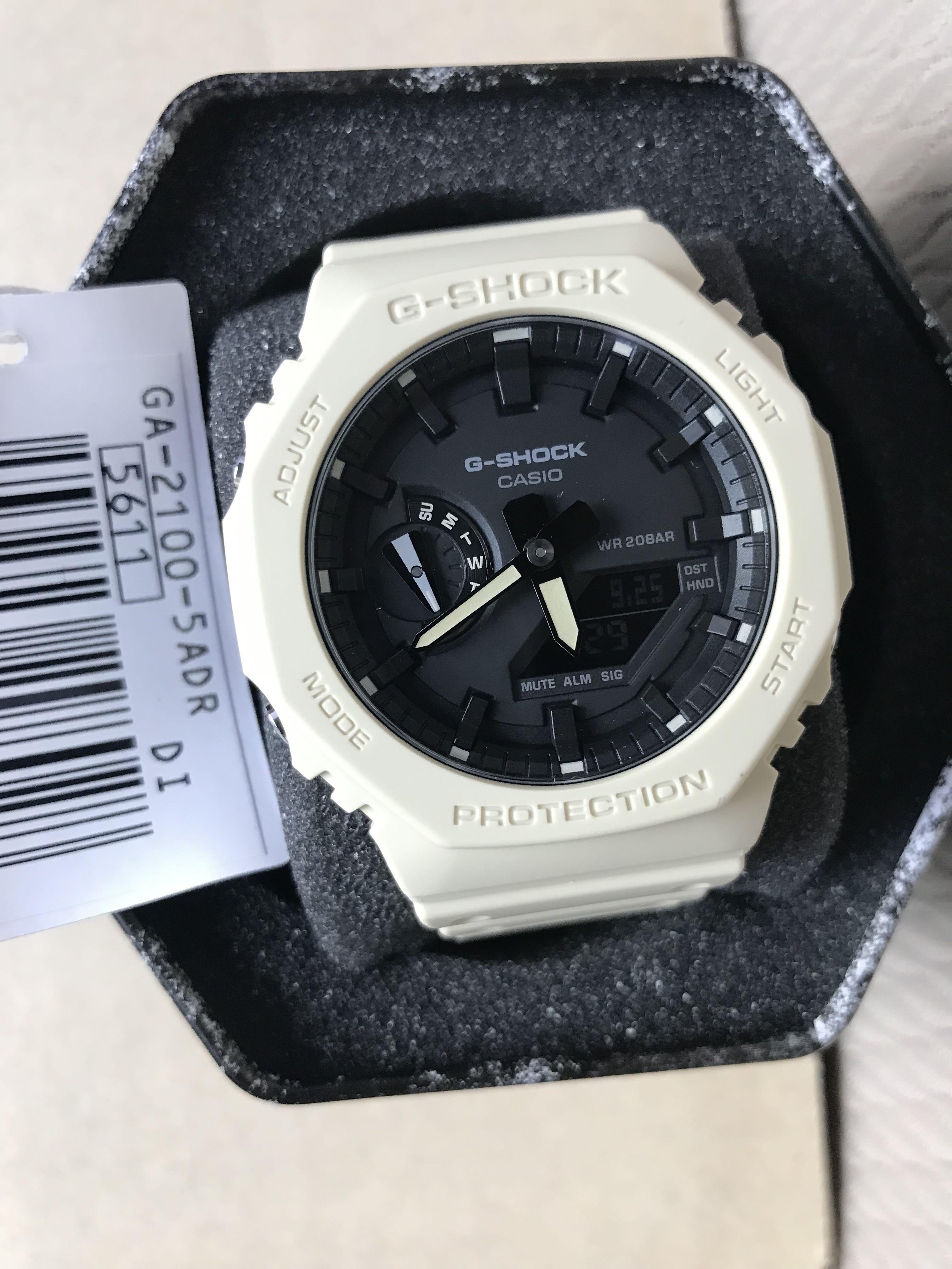 Casioak GA2100-5 GA2100-5A (Category: Men's Watches) located in Manila. Submitted by seikowatchfactory (Listing ID 1116189290, Image 2). Description: Contact: +639178302158 sms/viber/whatsapp/wechat/telegram Brand New in Box Authentic Gshock 10/10 Model: GA2100-5A Price: 4550 Specifications: Size of Case: 48.5 x 45.4 x 11.8mm Total Weight: 51g Case / bezel material: Carbon / Resin Resin Band Mineral Glass Shock Resistant Carbon Core Guard structu