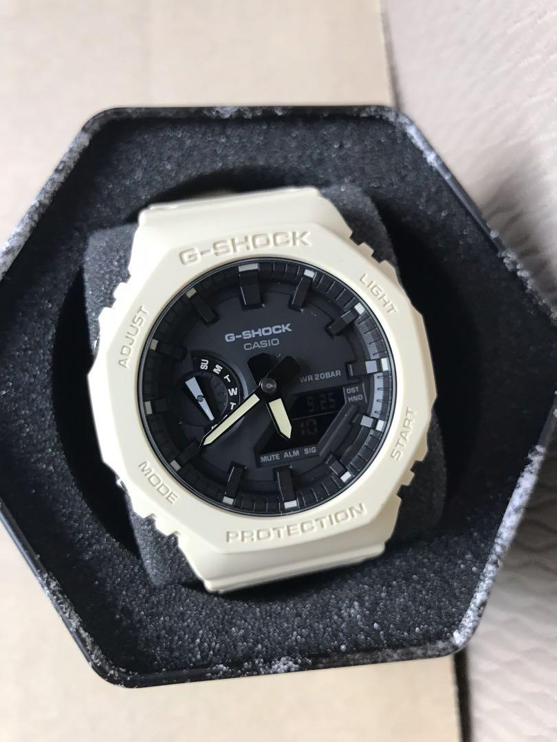 Casioak GA2100-5 GA2100-5A (Category: Men's Watches) located in Manila. Submitted by seikowatchfactory (Listing ID 1116189290, Image 1). Description: Contact: +639178302158 sms/viber/whatsapp/wechat/telegram Brand New in Box Authentic Gshock 10/10 Model: GA2100-5A Price: 4550 Specifications: Size of Case: 48.5 x 45.4 x 11.8mm Total Weight: 51g Case / bezel material: Carbon / Resin Resin Band Mineral Glass Shock Resistant Carbon Core Guard structu