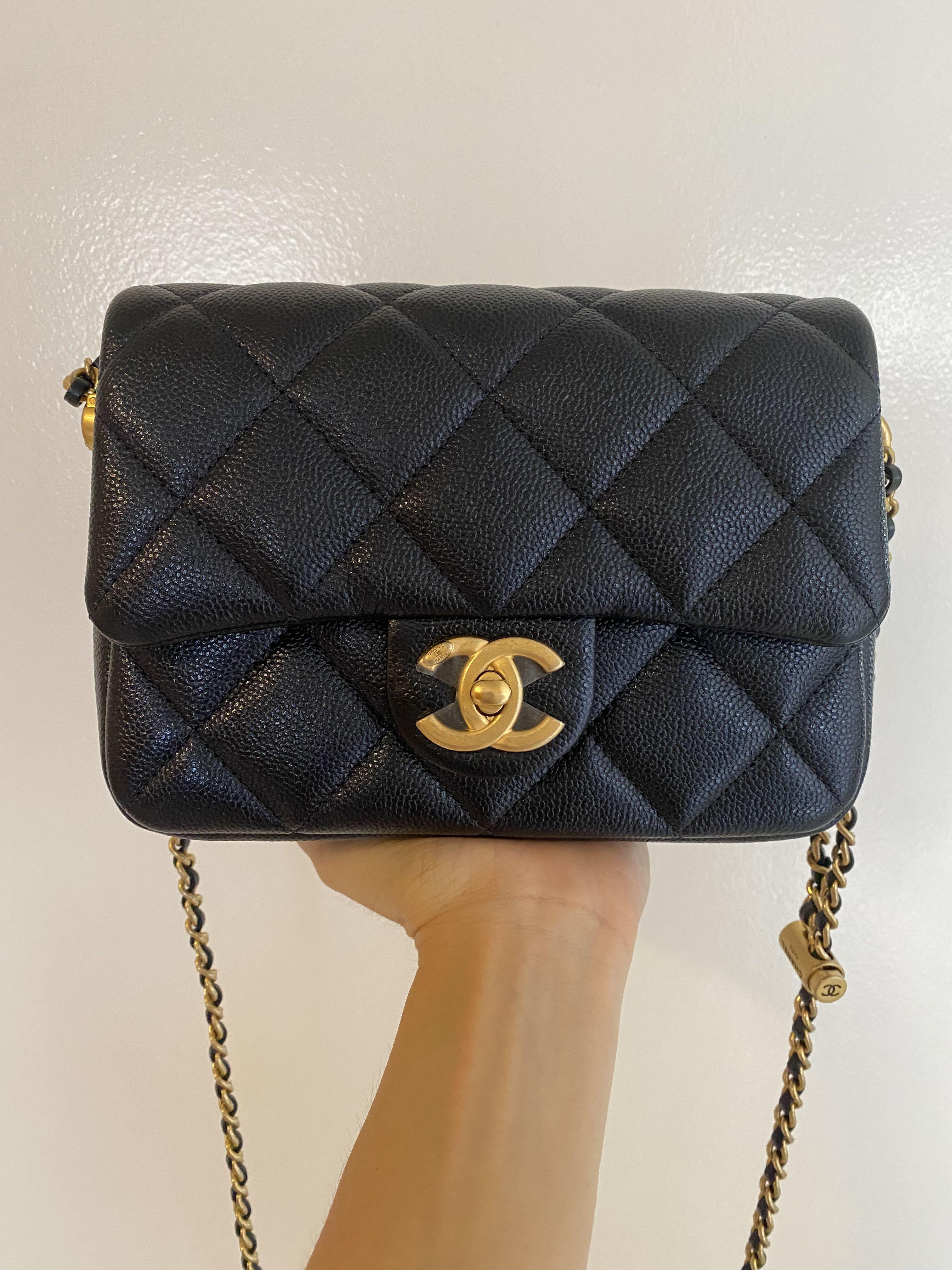 Chanel 21K My Perfect Mini Bag in Black, Women's Fashion, Bags
