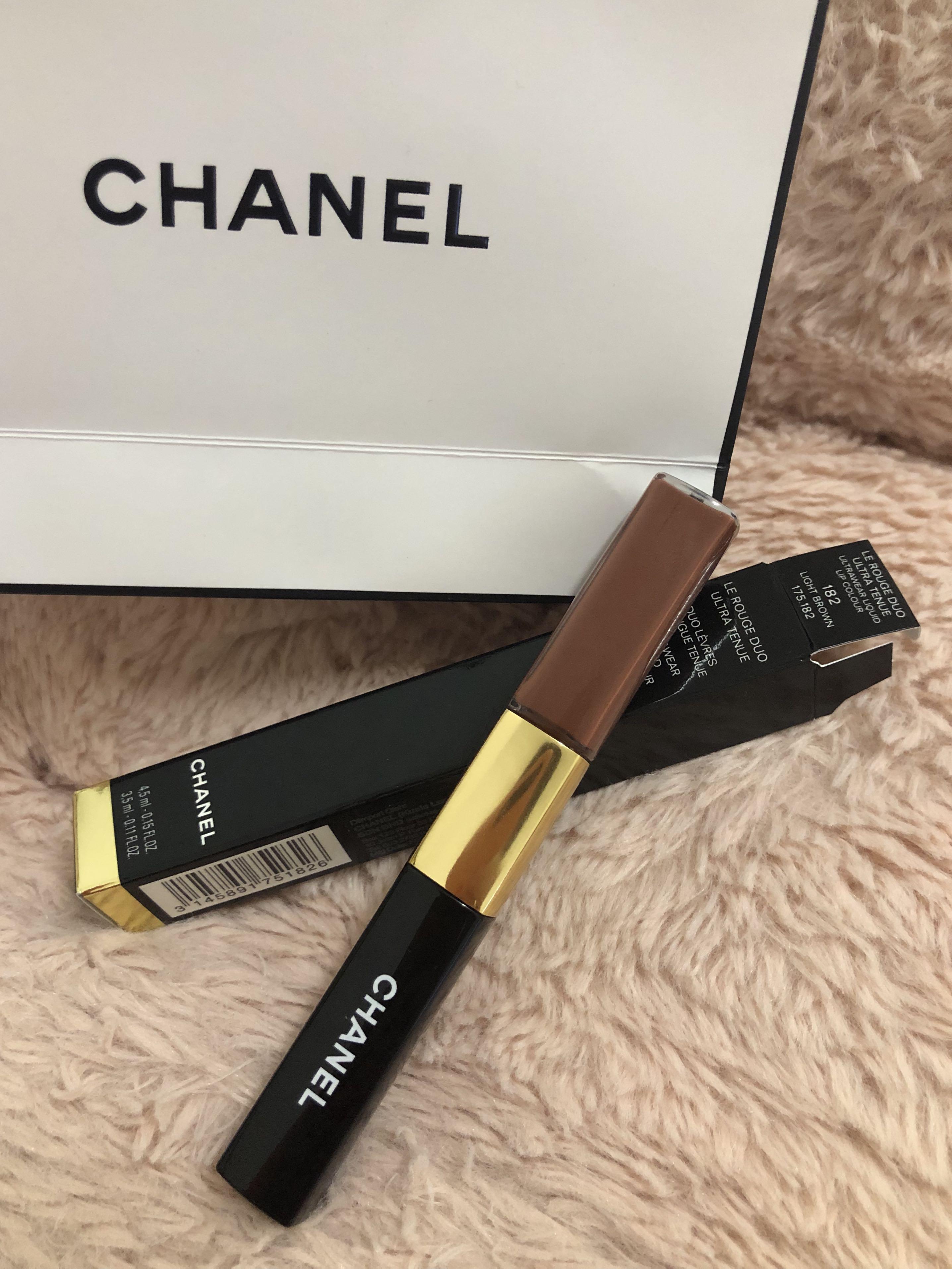 Chanel Liquid Lipstick Le Rouge Duo Ultra Tenue 182, Beauty & Personal  Care, Face, Makeup on Carousell