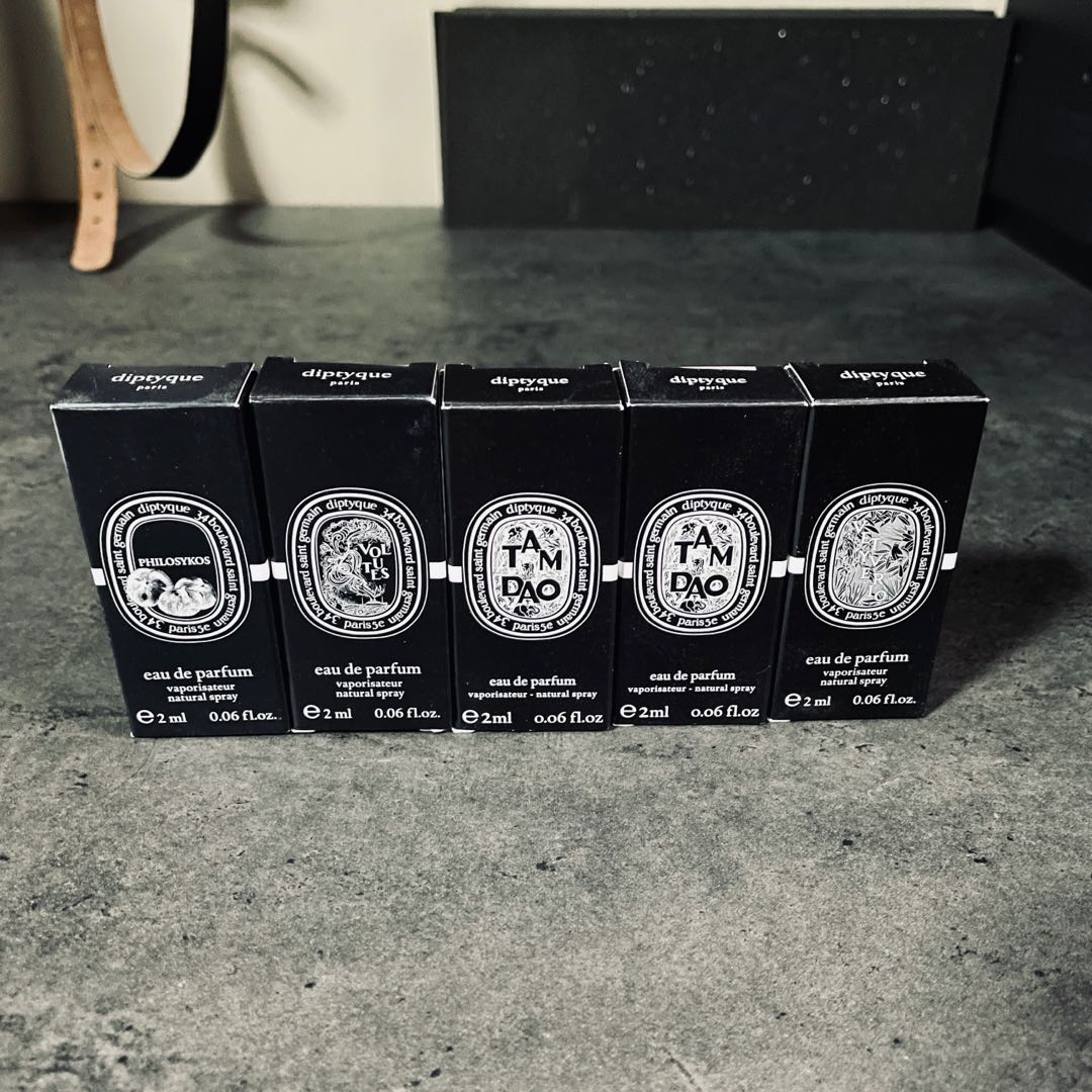 Diptyque 2ml EDP Samples, Beauty & Personal Care, Fragrance