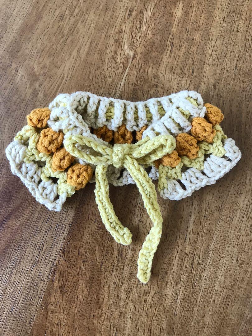 crochet dog collar