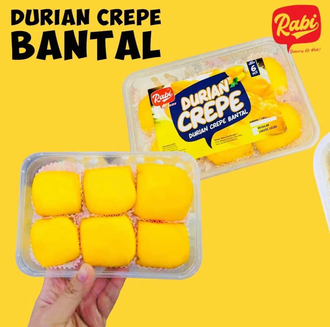 Durian Crepe Bantal Food Drinks Local Delights Halal Snacks Desserts On Carousell