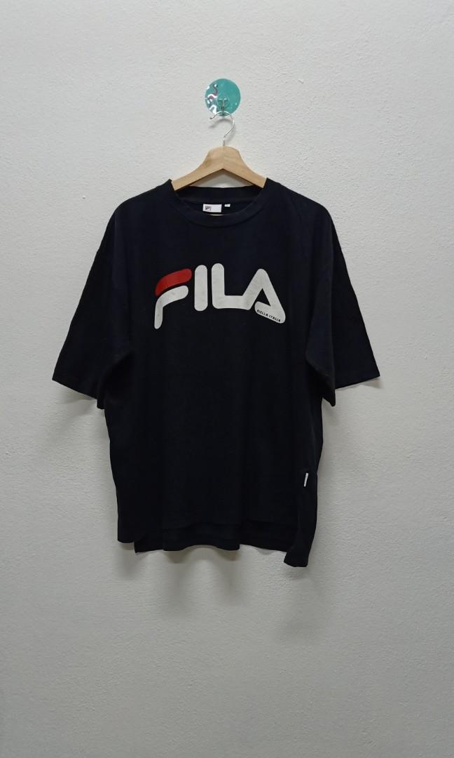 Authentic FILA BIELLA ITALIA T shirt oversized pit24 streetwear