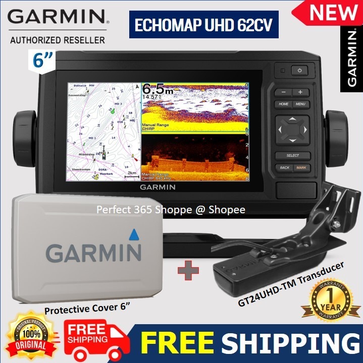 Garmin Echomap 64 Cv Garmin Echomap Uhd 62Cv, Sports Equipment, Sports & Games, Water Sports On  Carousell