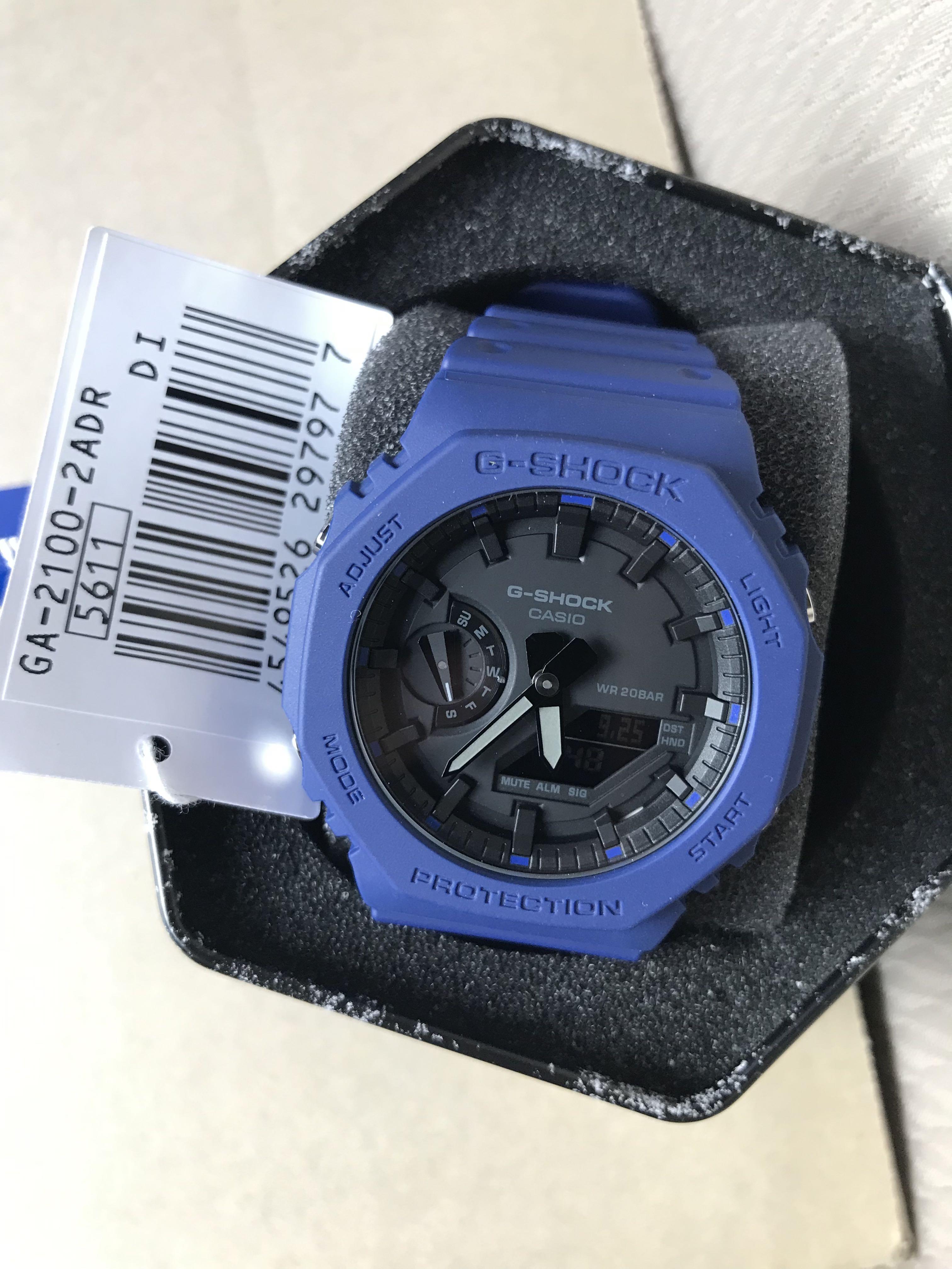 Gshock Casioak GA2100-2 GA2100-2A (Category: Men's Watches) located in Manila. Submitted by seikowatchfactory (Listing ID 1116185913, Image 2). Description: Contact: +639178302158 sms/viber/whatsapp/wechat/telegram Brand New in Box Authentic Gshock 10/10 Model: GA2100-2A Price: 5300 pesos Specifications: Size of Case: 48.5 x 45.4 x 11.8mm Total Weight: 51g Case / bezel material: Carbon / Resin Resin Band Mineral Glass Shock Resistant Carbon Core 