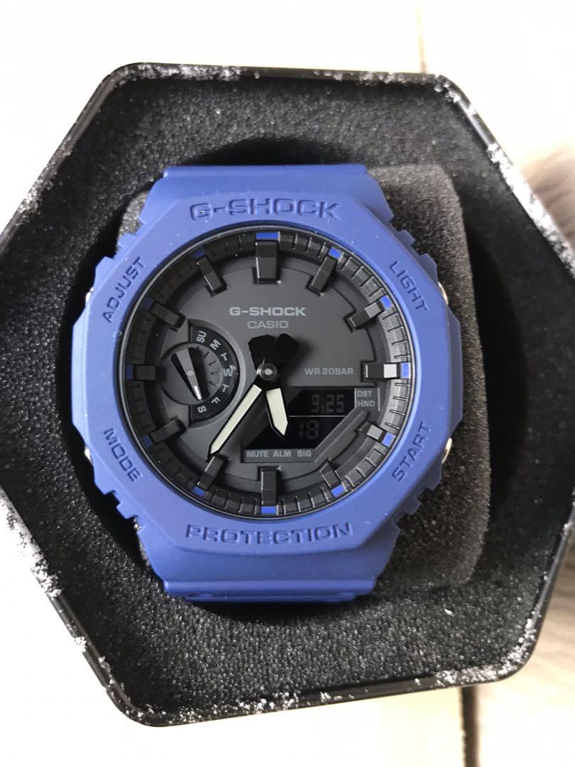 Gshock Casioak GA2100-2 GA2100-2A (Category: Men's Watches) located in Manila. Submitted by seikowatchfactory (Listing ID 1116185913, Image 1). Description: Contact: +639178302158 sms/viber/whatsapp/wechat/telegram Brand New in Box Authentic Gshock 10/10 Model: GA2100-2A Price: 5300 pesos Specifications: Size of Case: 48.5 x 45.4 x 11.8mm Total Weight: 51g Case / bezel material: Carbon / Resin Resin Band Mineral Glass Shock Resistant Carbon Core 