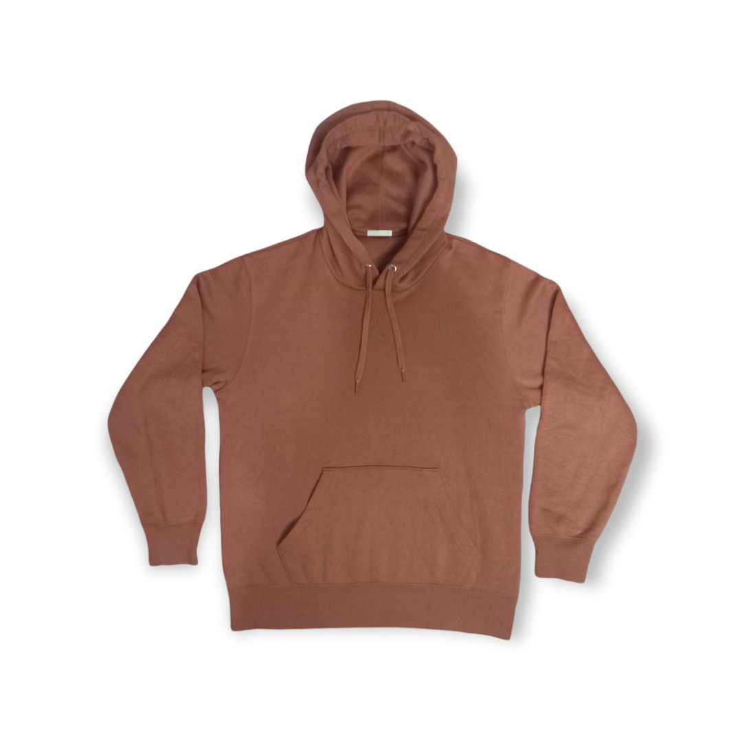plain brown hoodie