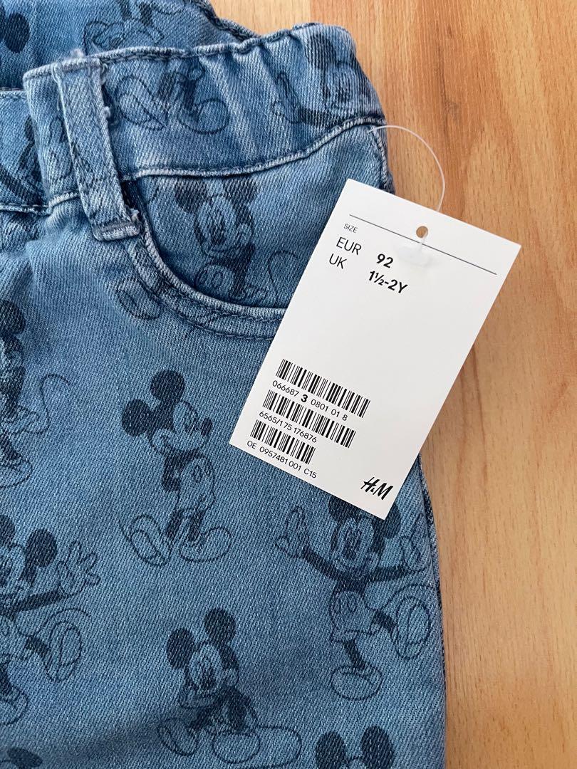 H&m mickey jeans clearance