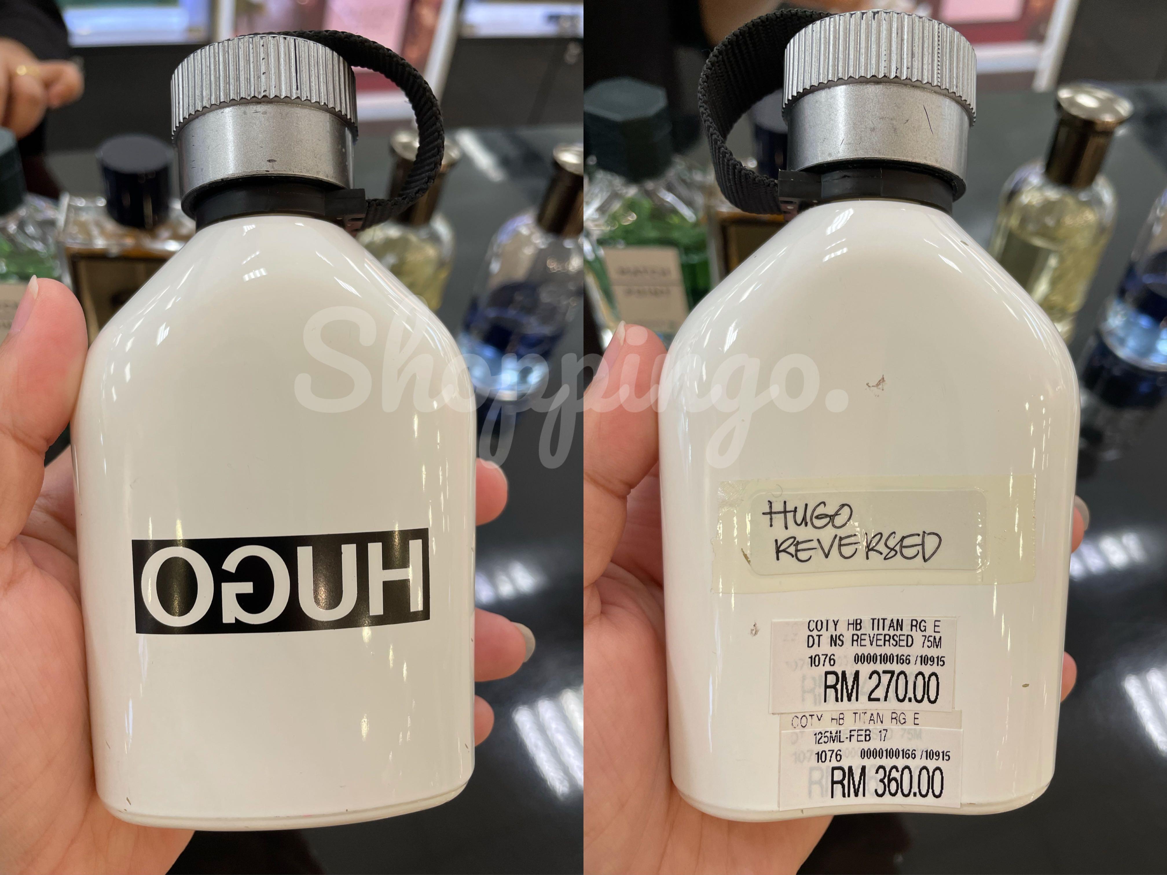HUGO BOSS Reversed EDT 125ml Beauty Personal Care Fragrance Deodorants on Carousell