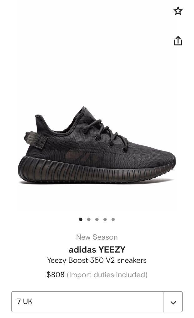Adidas yeezy 7 clearance v2 triple black