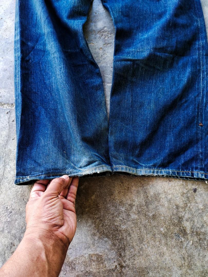 jeans japan selvedge, Men's Fashion, Bottoms, Jeans on Carousell