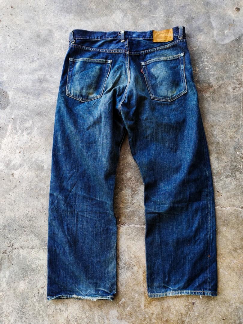 jeans japan selvedge, Men's Fashion, Bottoms, Jeans on Carousell
