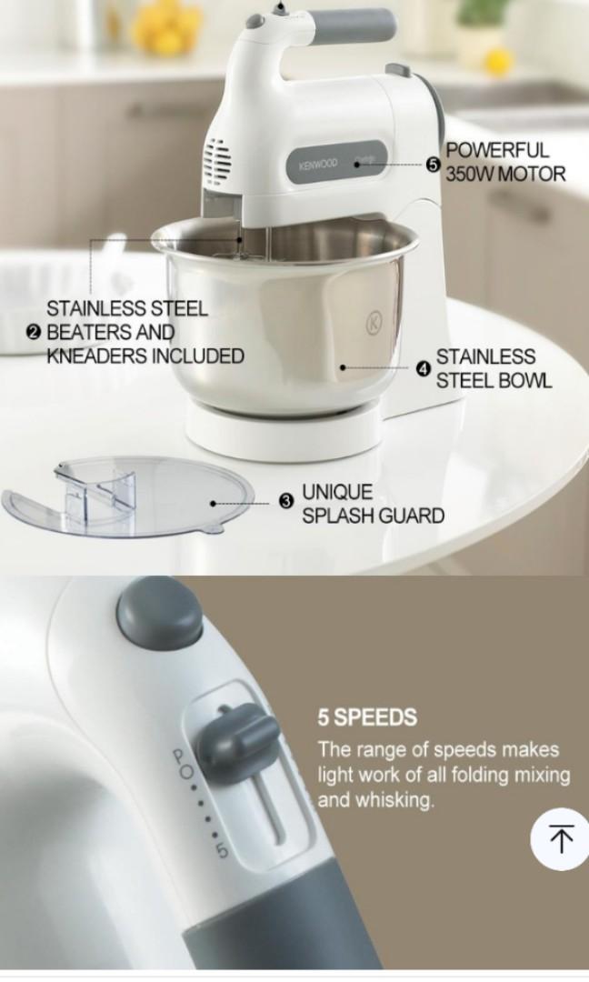 Kenwood Chefette HM680 Detachable Hand Mixer, TV & Home Appliances