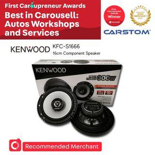 KENWOOD KFC-S1666 16CM 2 Way Speaker Coaxial 300W