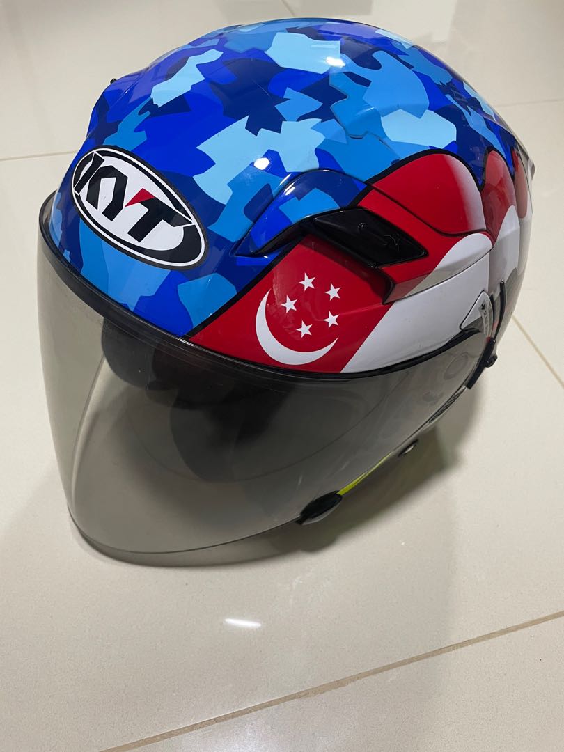 KYT Helmet, Motorcycles, Motorcycle Apparel on Carousell