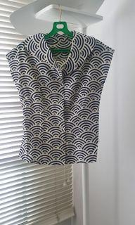 Lark and Peony fitted blouse