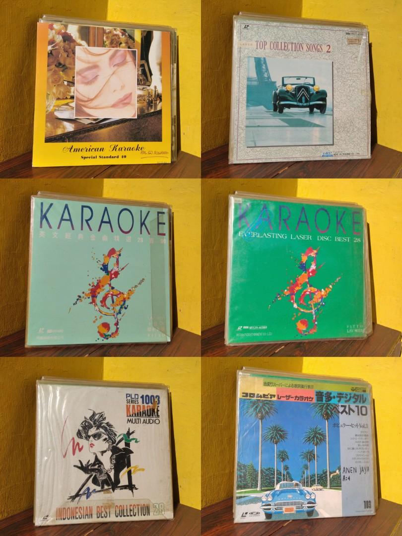 laser disc kaset jadul vintage antik, Musik & Media, CD, DVD & Lainnya