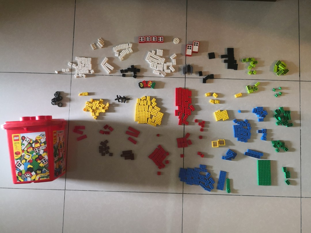 Lego 7616 basic red bucket online