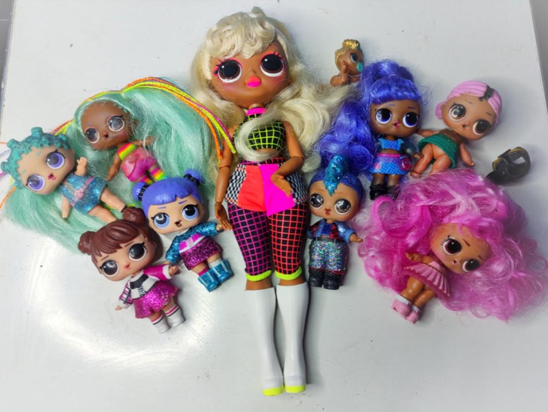 Lol L.O.L. Big sister and little sister set only Hobbies Toys