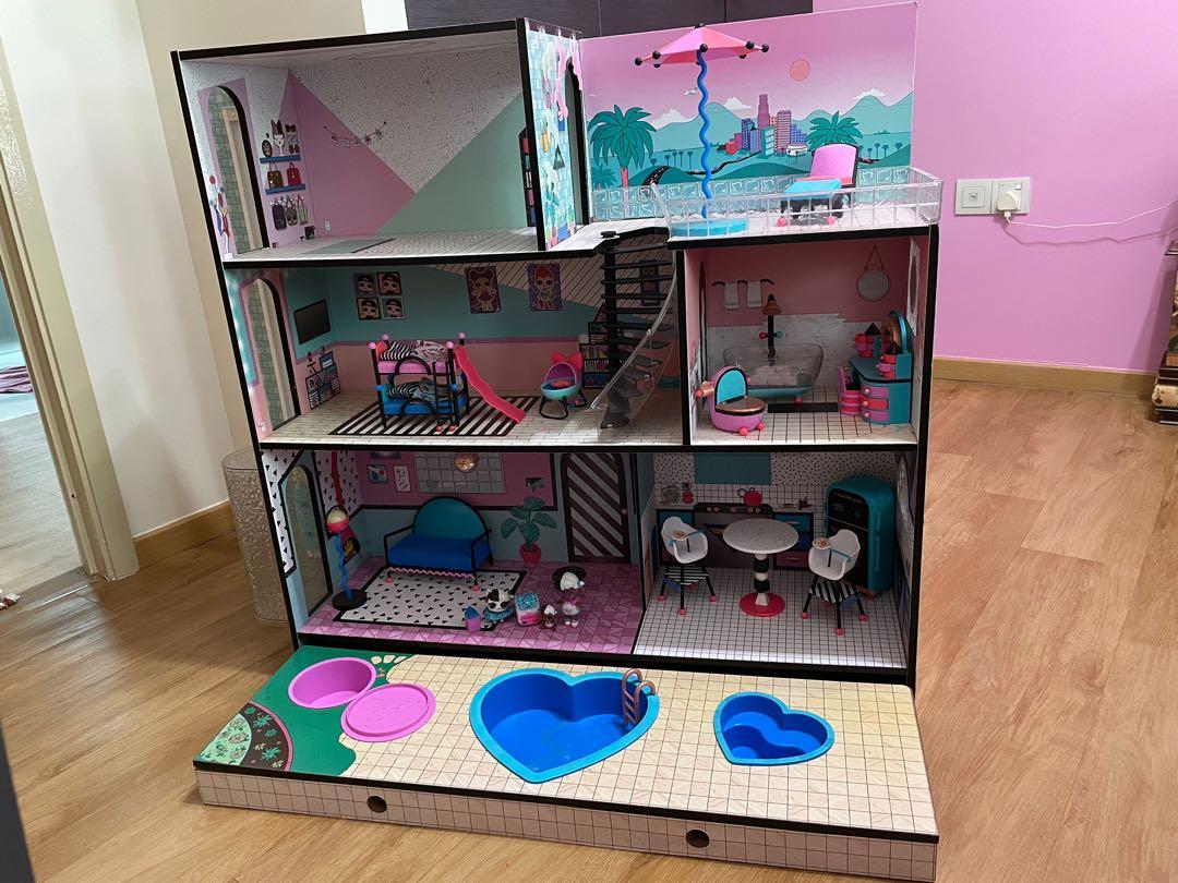 Lol mansion dollhouse Hobbies Toys Toys Games on Carousell