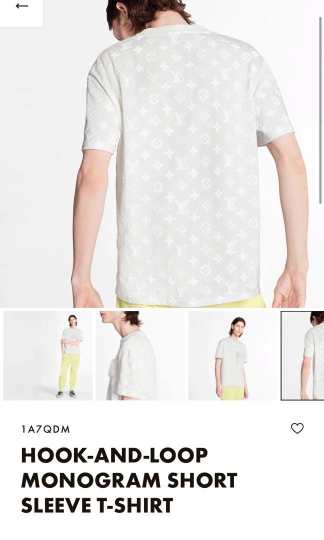 Louis Vuitton Hook and Loop Monogram T-shirt, Luxury, Apparel on Carousell