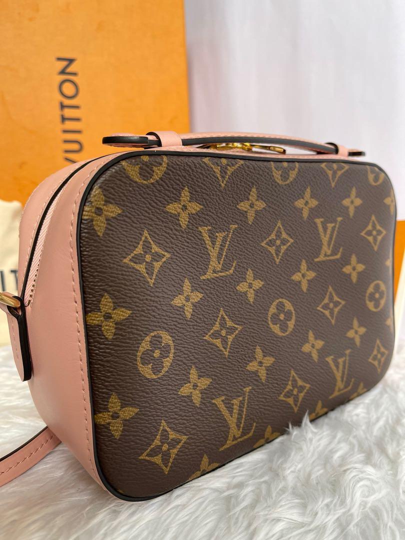 Louis Vuitton Saintonge Monogram Rose Poudre, Luxury, Bags & Wallets on  Carousell