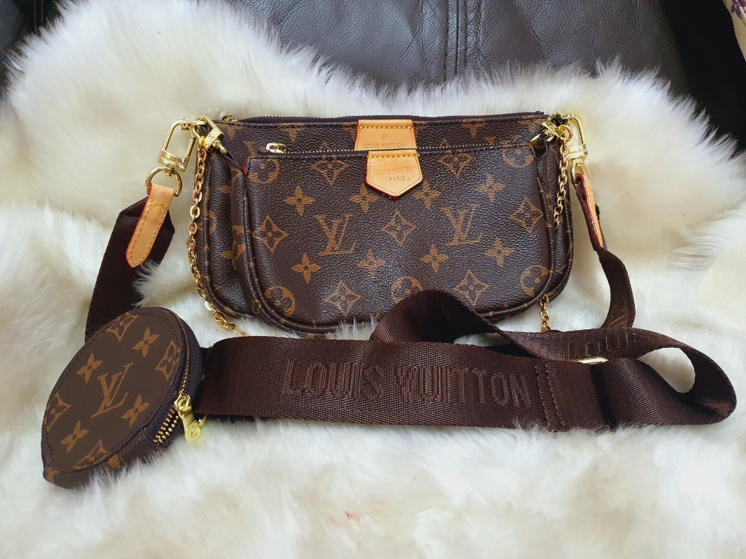 LV sling 3 beradik / LV 3 in 1 bag, Women's Fashion, Bags & Wallets, Purses  & Pouches on Carousell