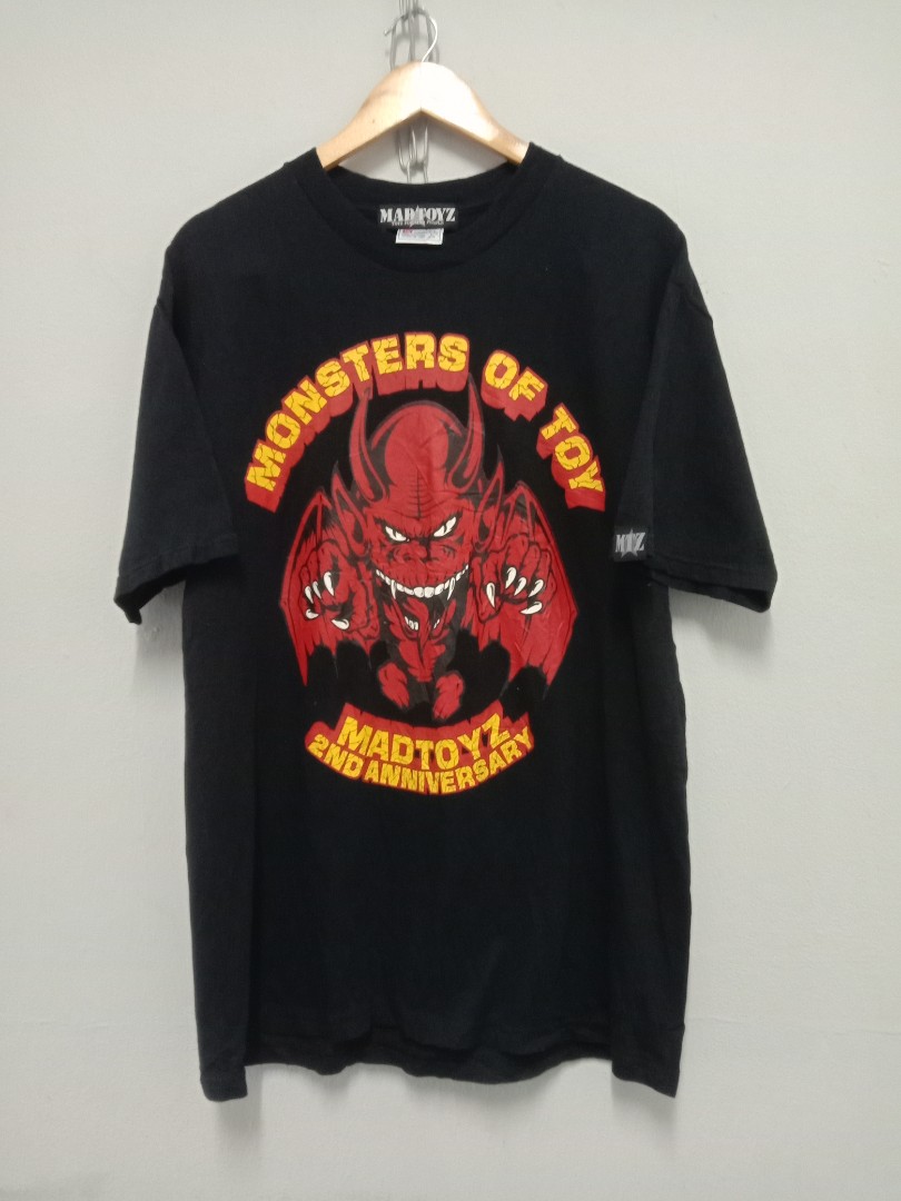 Mad Toyz Monsters Of Toy T-shirt, Men's Fashion, Tops & Sets