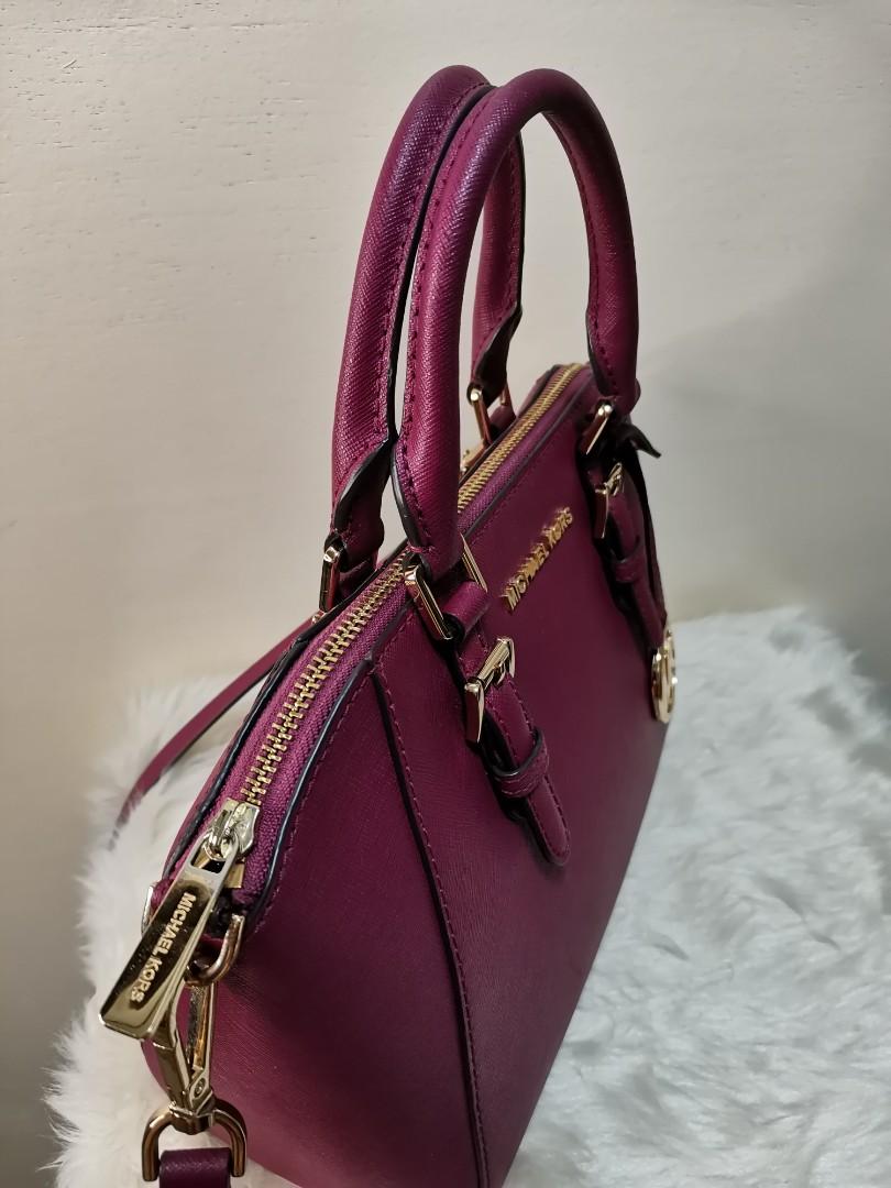 Michael kors Ciara Medium Messenger Bag Magenta Luxury Bags