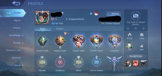 🔥Mobile Legend Account Sale🔥